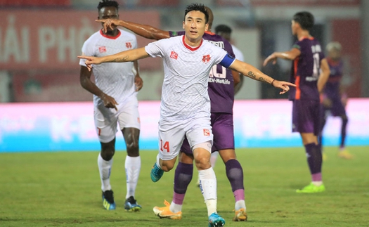 Trực tiếp Sài Gòn vs Hải Phòng - Xem trực tiếp bóng đá V-League (19h15, 28/10)