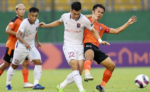 VTV6 TRỰC TIẾP bóng đá Bình Định vs Bình Dương, V-League vòng 14 (18h00, 28/8)