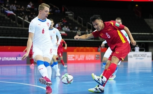 Bóng đá Việt Nam hôm nay: Tuyển futsal Việt Nam chạm trán tuyển Nga (21h30)