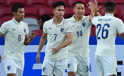 Kết quả Thái Lan 4-0 Myanmar: Người Thái thị uy sức mạnh