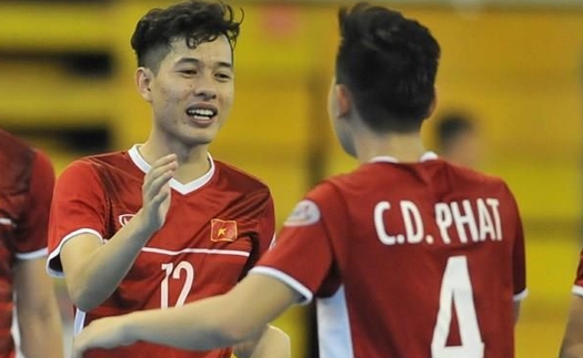 Bóng đá Việt Nam hôm nay: Futsal Việt Nam đấu Brazil (0h00)