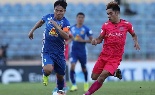 Trực tiếp bóng đá Việt Nam: Sài Gòn vs Hà Tĩnh, V-League vòng 14 (19h15 hôm nay)