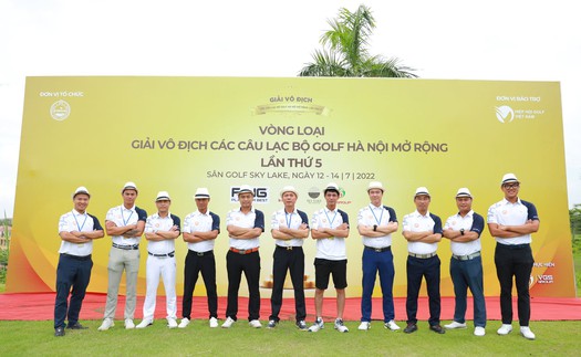 CLB Golf Đông Anh xuất sắc giành vé dự chung kết Giải Vô địch các CLB Golf Hà Nội Mở rộng 2022