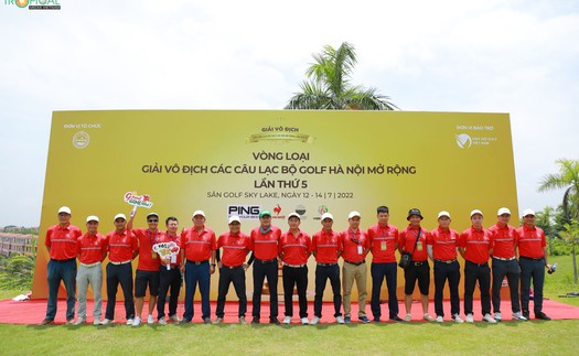 CLB Bách Khoa lập kỷ lục tại vòng loại Giải Vô địch các Câu lạc bộ Golf Hà Nội Mở rộng 2022