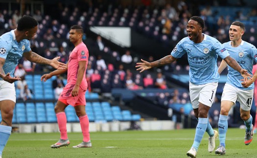 Video clip bàn thắng Man City 2-1 Real Madrid: Sai lầm của Varane khiến Real bị loại