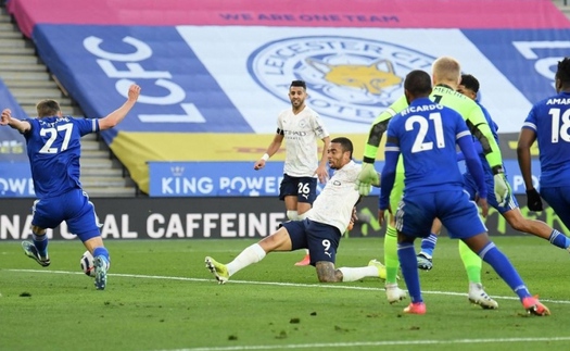 Kết quả bóng đá Leicester 0-2 Man City: Mendy và Jesus ghi bàn, Man City thắng áp đảo