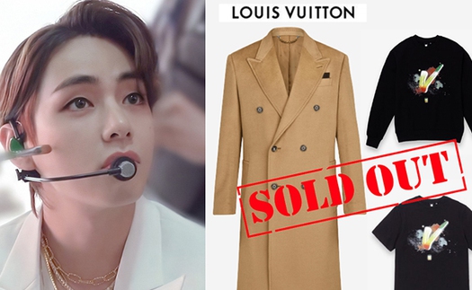 Thương hiệu V BTS lại giúp Louis Vuitton và Weverse ‘cháy hàng’