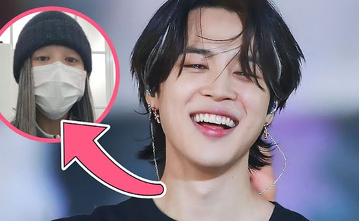 Jimin BTS khiến fan giật mình với những bức ảnh để kiểu tóc dài thướt tha