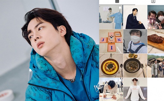 Lý do người Nhật yêu thích tài khoản Instagram của Jin BTS nhất