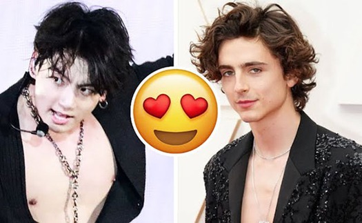 Timothée Chalamet 'copy' phong cách của Jungkook BTS nhưng táo bạo hơn?