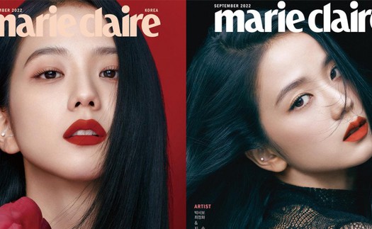 Jisoo Blackpink trên trang bìa ‘Marie Claire’ tháng 9, vẻ đẹp khác hẳn teaser ‘Pink Venom’