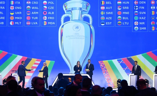 Kết quả bốc thăm chia bảng vòng loại EURO 2024: Anh tái ngộ ý, Pháp chạm trán Hà Lan