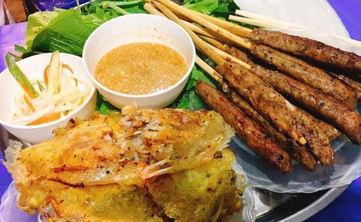 Ăn bánh xèo, nem lụi ngon đúng ‘chất’ ở Hà Nội