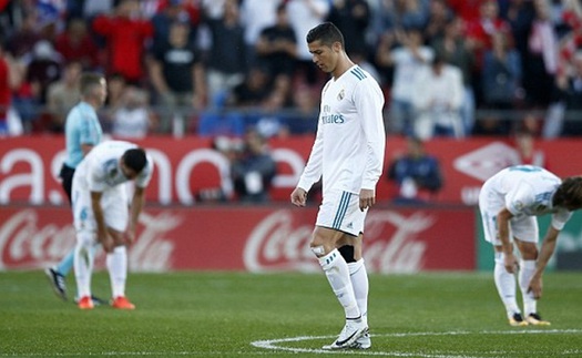 Real Madrid thua sốc Girona 1-2: Đáng lo rồi đấy, Zidane!