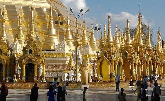 Chùa Shwedagon 2500 năm tuổi ở Myanmar có gì đặc biệt?