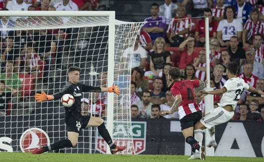 Video bàn thắng Athletic Bilbao 1-1 Real Madrid: Nỗi nhớ Ronaldo