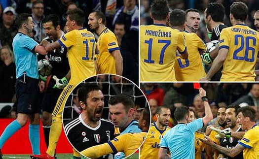 Real Madrid 1-3 Juventus: Trọng tài người Anh thổi 11m ở phút cuối cùng đúng hay sai?