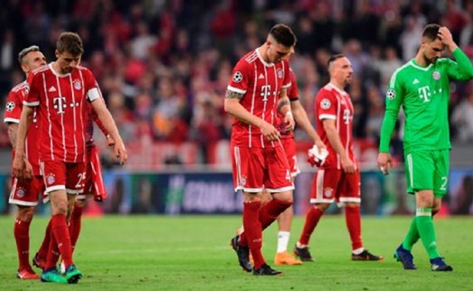 Bayern Munich thất bại trước Real Madrid thực sự vì đâu?