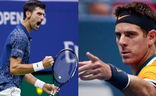 Djokovic đối đầu Del Potro: Chờ đợi gì ở chung kết US Open?