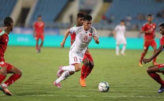 Hai bộ mặt của U23 Việt Nam trước U23 Oman