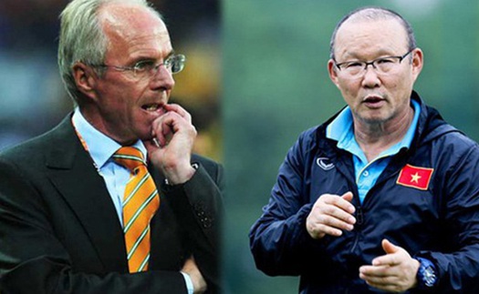 Sven Goran Eriksson và Park Hang Seo: Một trời khác biệt