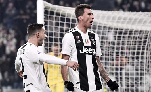 Video clip Juventus 1-0 AS Roma: Mandzukic lại tỏa sáng, Juve vô địch lượt đi