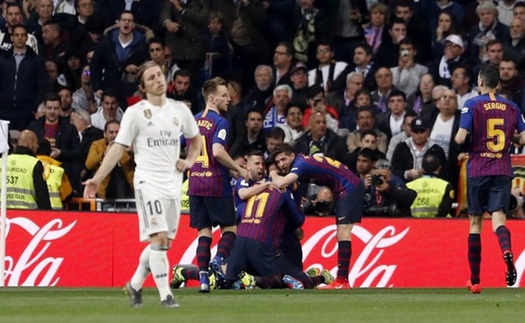 ĐIỂM NHẤN Real Madrid 0-3 Barca: Suarez vẫn đỉnh. Barca nhắm ‘ăn 3’. Real nhớ Ronaldo