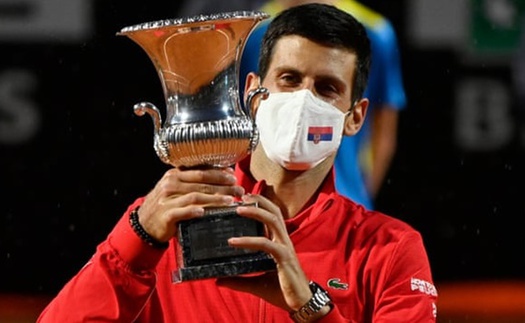 Novak Djokovic vô địch Rome Masters, lập kỷ lục đặc biệt