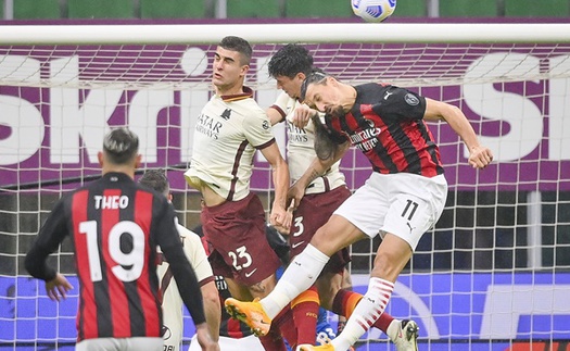 Milan 3-3 Roma: Ibrahimovic lập cú đúp, Milan vẫn mất điểm đáng tiếc