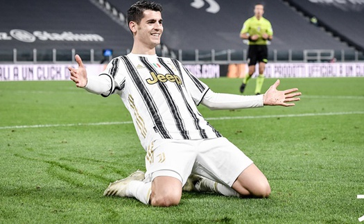 Juventus 3-1 Lazio: Ronaldo dự bị, Morata lập cú đúp, Juve vẫn đua Scudetto