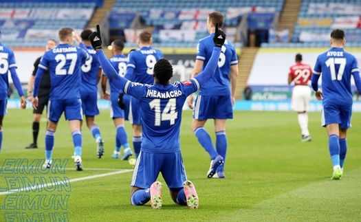 Leicester 3-1 MU: Iheanacho rực sáng, Fred tội đồ, MU bị loại khỏi cúp FA