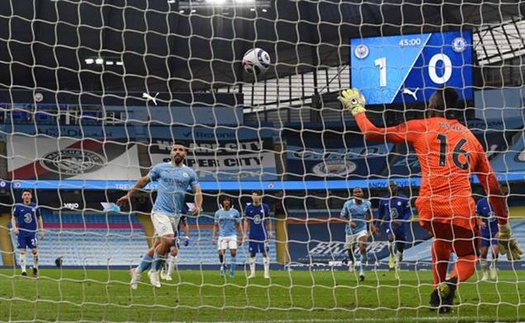 Man City 1-2 Chelsea: Đá panenka siêu tệ hại, Aguero muối mặt xin lỗi