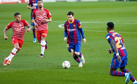 Cuộc đua vô địch La Liga: Barcelona thua sốc Granada, lỡ cơ hội chiếm ngôi đầu