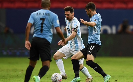 ĐIỂM NHẤN Argentina 1-0 Uruguay: Người hùng Messi. Argentina vẫn chưa nóng máy