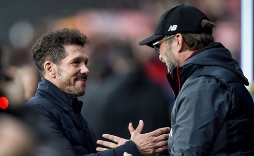 Klopp: 'Tôi tôn trọng nhưng không thích bóng đá của Diego Simeone’