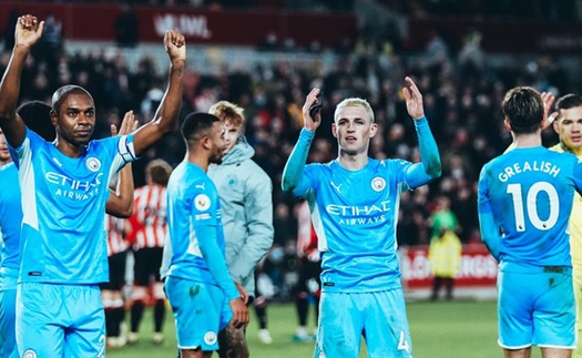 Brentford 0-1 Man City: Foden lập công, Man City xây chắc ngôi đầu