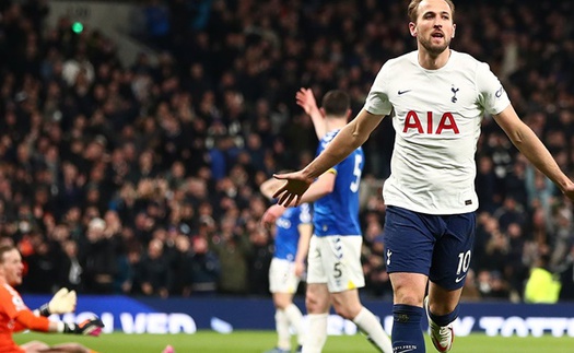 Tottenham 5-0 Everton: Harry Kane lập cú đúp, Spurs hủy diệt Everton, đe dọa MU