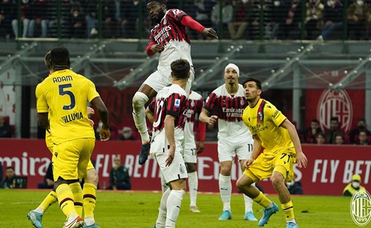 Milan mất điểm trước Bologna, cuộc đua Scudetto thêm kịch tính