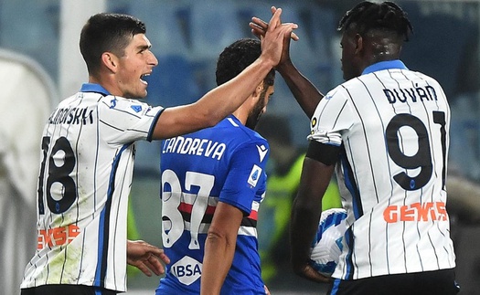 Soi kèo nhà cái Sampdoria vs Atalanta. Nhận định, dự đoán bóng đá Serie A (23h30, 13/8)