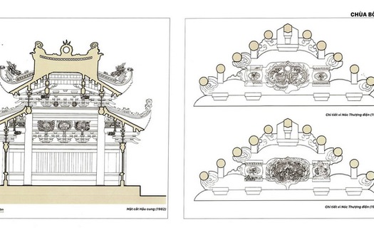Ra mắt 'sách mẫu' về bảo tồn kiến trúc chùa Việt