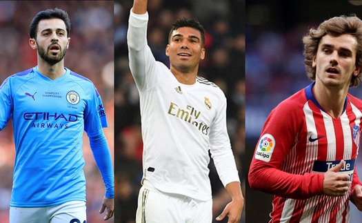 Chuyển nhượng 19/8: MU chuẩn bị đón Casemiro, Pep Guardiola muốn giữ Bernardo Silva