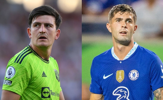 Chelsea gây sốc khi đổi Pulisic lấy Harry Maguire