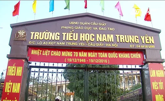 Không khởi tố hình sự vụ học sinh bị ô tô đâm gãy chân ở trường Nam Trung Yên