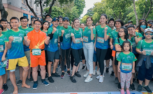 Dàn sao Việt tham gia giải chạy VPBank Hanoi Marathon ASEAN 2020