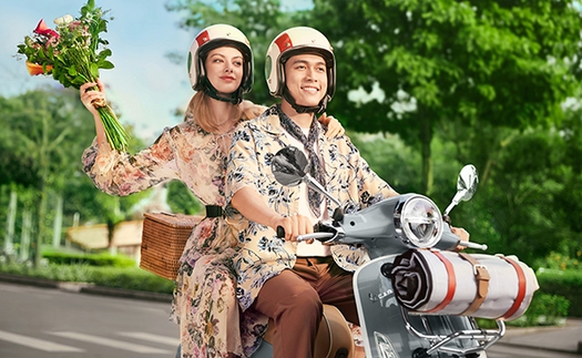 Cận cảnh phiên bản đặc biệt Vespa PicNic của Piaggio chỉ có 300 chiếc