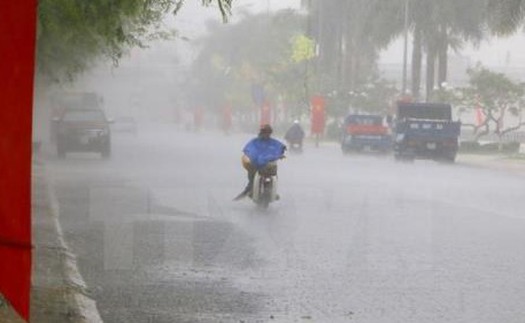 Đêm 17/8, Tây Bắc, Việt Bắc và vùng núi Thanh Hóa - Nghệ An tiếp tục có mưa vừa, mưa to