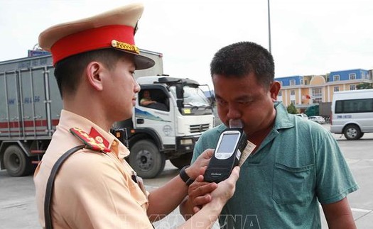 Phòng chống vi phạm nồng độ cồn khi lái xe: Nâng cao hiệu quả ngăn chặn