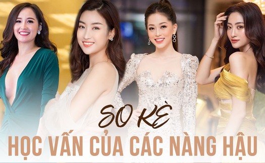 Học vấn khủng của các nàng hậu Việt: Liên tục ẵm học bổng với số điểm gây choáng, trình tiếng Anh 'nuốt mic'