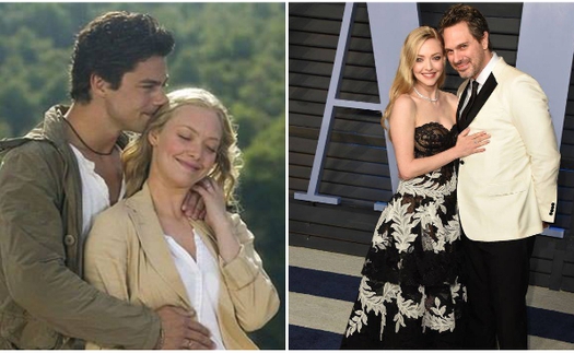 Tái hợp trong 'Mamma Mia 2', Amanda Seyfried tiết lộ chồng ghen với người cũ Dominic Cooper