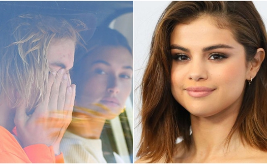 Justin Bieber ôm mặt khóc bên vợ sau khi biết tin Selena Gomez nhập viện điều trị tâm thần